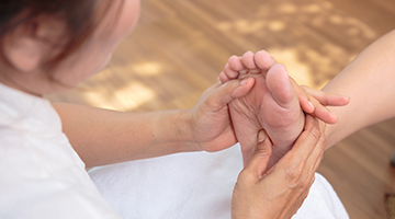 Fußreflexzonentherapie Physiopunkt Praxis für Physiotherapie